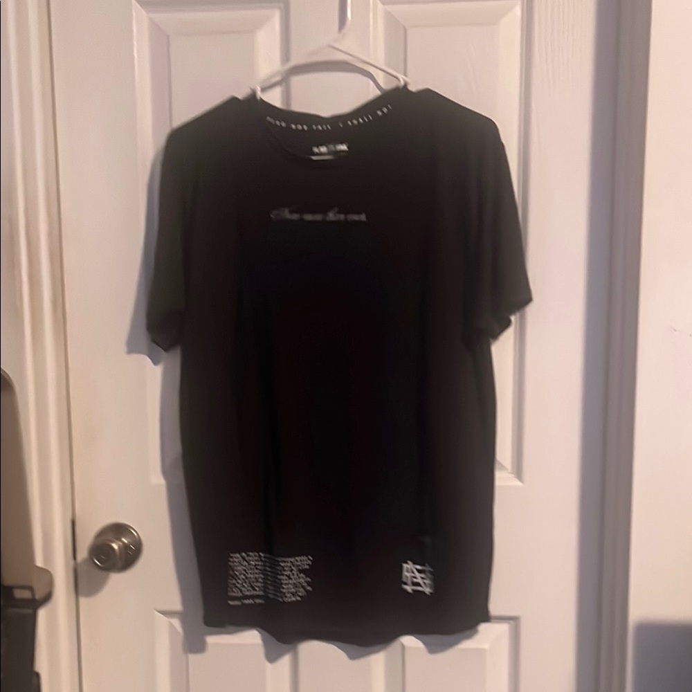 Flag Nor Fail Black Short Sleeve Tee